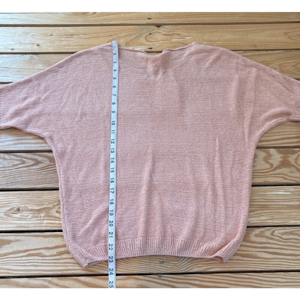 Northern Angel Anthropologie NWT Women’s Short Sleeve Sweater Size S Pink T6 - Picture 5 of 6